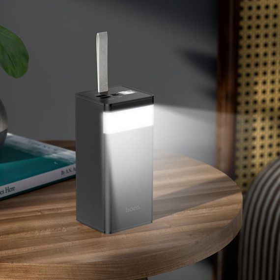 Зовнішній акумулятор HOCO J86A Powermaster 22.5W fully compatible power bank(50000mAh) Black | Зображення 3