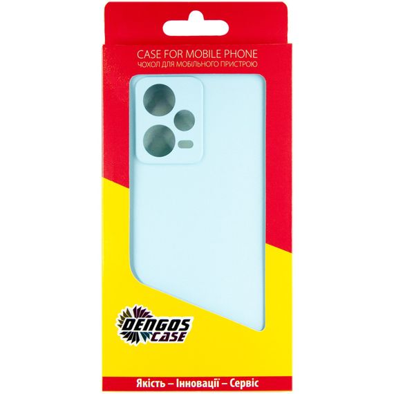 Чохол до мобільного телефона Dengos Soft Xiaomi Redmi Note 12 Pro 5G (ice blue) (DG-TPU-SOFT-32) | Зображення 2