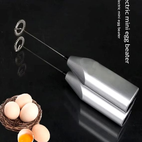 Мініміксер-капучинатор, спінювач для молока, кави та яєць Mini Hand Mixture електричний | Зображення 6