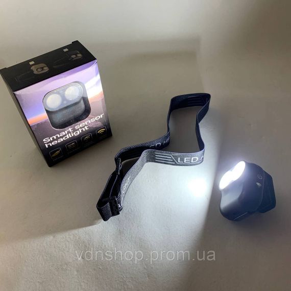 Тактичний ліхтар для риболовлі W809-2XTE, Ліхтар на лоб для риболовлі Police, Легкий ліхтарик на голову PH-14 | Зображення 5