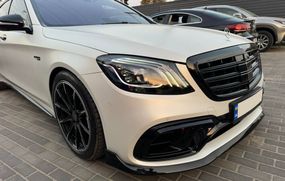 Передний лип-спойлер BRB (2018-2025) для Mercedes S-сlass W222