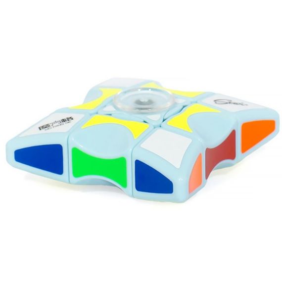 Дитяча інтерактивна головоломка Rubik's Cube Fingertips Spinner Water Blue | Зображення 3
