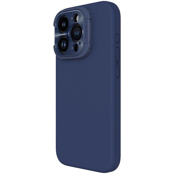 Чохол Silicone Nillkin LensWing Magnetic для Apple iPhone 15 Pro (6.1") Синій / Blue | Зображення 5