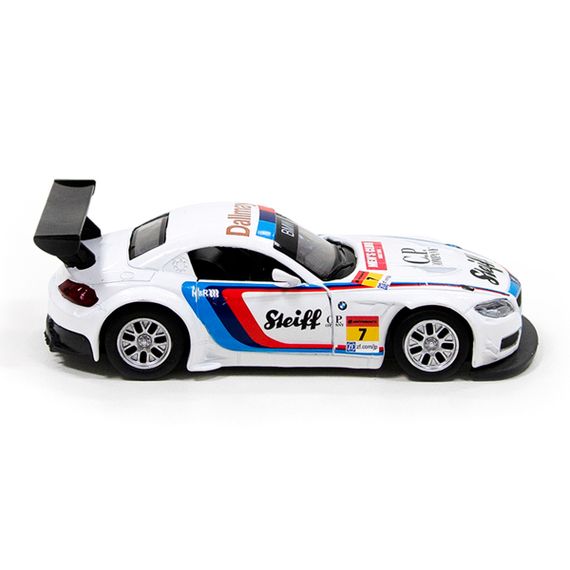 Машинка BMW Z4 Gt3 у білому кольорі. | Зображення 8