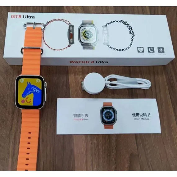 Смарт часы GT8 ULTRA Smart Watch 45mm Orange | Зображення 7