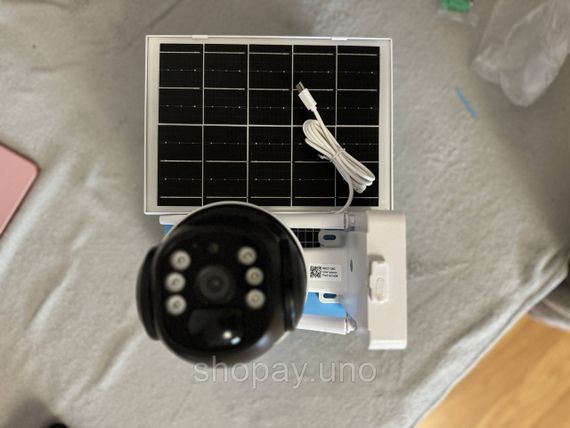 Поворотная погодозащитная солнечная камера безопасности 4G solar cam 1080P | Зображення 9