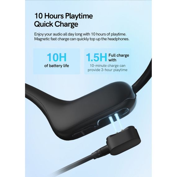 Навушники QCY Crossky Link T22 Midnight Black (1033268) | Зображення 7