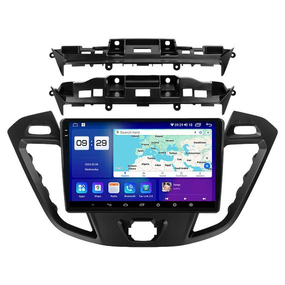 Штатна магнітола серії Mekede M200S 2K під Ford Tourneo, Custom, Transit 2012-2021 (F2) (W1) 9 дюймів