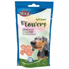 Ласощі Trixie Soft Snack Flowers для собак малих порід і цуценят з ягням і куркою 75 г