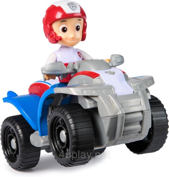 Щенячий патруль Рятувальний квадроцикл і фігурка Райдер Paw Patrol Ryder's Rescue ATV Vehicle with Collectible Figure | Зображення 4