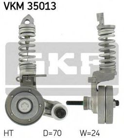 Натяжний ролик, поліклінового ременя (Вир-во SKF) SKF VKM35013 на OPEL CORSA D