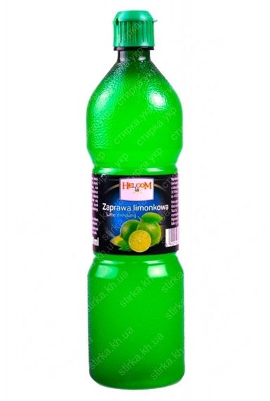 Заправка из сока лайма Helcom, 380 мл, Польша, в пластиковой бутылке с дозатором, концентрат сока лайма