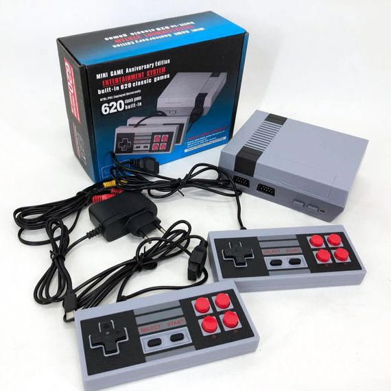 Портативная приставка денди GAME NES 620 / 7724, Игровая приставка ретро, Портативные IR-953 игровые консоли | Зображення 1