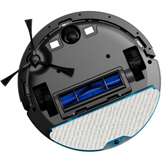 Робот-пилосос Rowenta X-Plorer Serie 75 S, h=9.5см, вологе прибирання, конт пил -0.4л, вода -0.3л, автон. робота до 120хв, НЕРА, управління через смартфон, чорний (RR8575WH) | Зображення 3