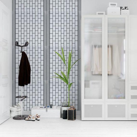 Самоклеюча вінілова плитка 600х600х1,5мм, ціна за 1 шт. (СВП-210) Глянець SW-00000534 | Зображення 4