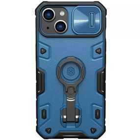 TPU+PC чехол Nillkin CamShield Armor Pro no logo (шторка на камеру) для Apple iPhone 14 (6.1")