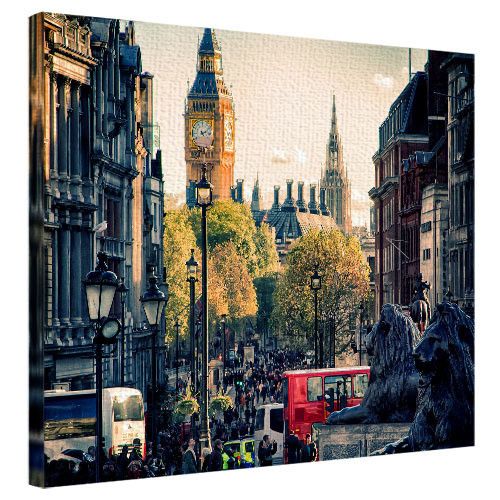 Картина на холсте Биг-Бен Лондон 40x50 см (H4050_GOR004)