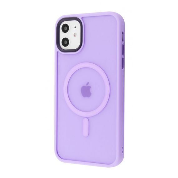 Чохол WAVE Matte Insane Case with Magnetic Ring iPhone 11 light purple