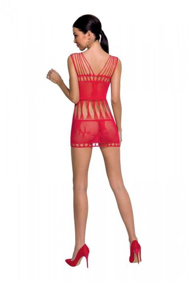 Бодистокинг мини-платье с бабочками Passion BS090 One Size red sexstyle | Зображення 1