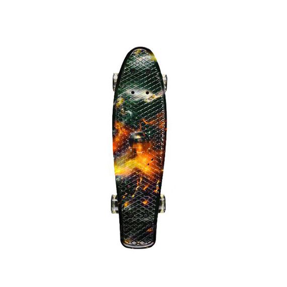 Скейт "Пенні борд"  SC20417 PU колеса зі світлом, 56 см | Зображення 1