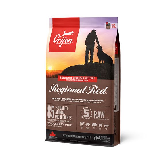Корм Orijen Regional Red Dog сухой с мясом для собак всех возрастов 11.4 кг