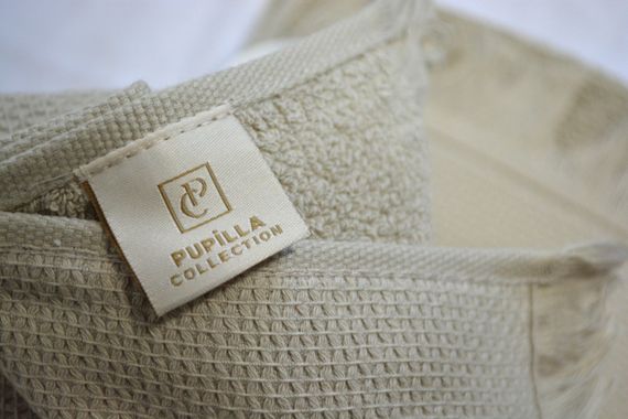 Набір рушників Pupilla Bernini з бахромою K. Bej | Зображення 1