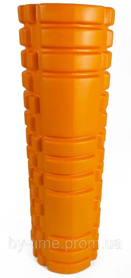 Масажний ролик EasyFit Grid Roller 45 см v.2.1 Помаранчевий | Зображення 3