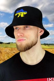 Мужская панама «Ukraine» черный