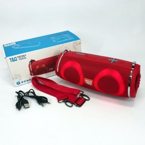 Bluetooth колонка з красивим підсвічуванням TG642, Колонка портативна акумуляторна OL-97