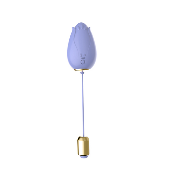 Віброяйце з дистанційним керуванням Boys of Toys - Mandala Light Purple, BS5200002-1 Sex Aura | Зображення 1