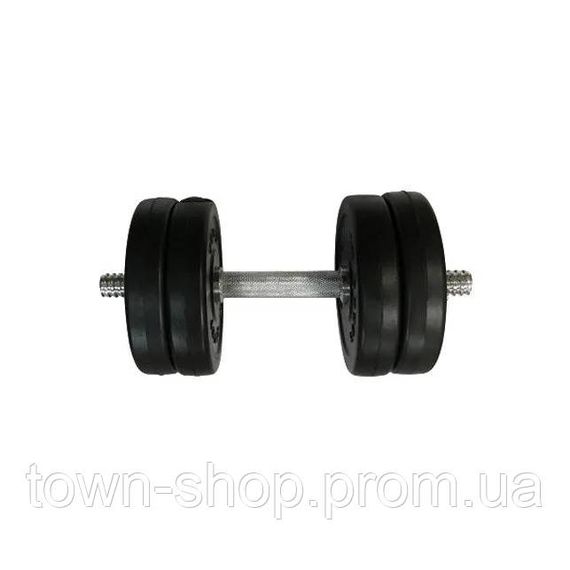 Гантель наборная композитная в пластиковой оболочке Rock Pro-R 6 кг NE-PL-R-006