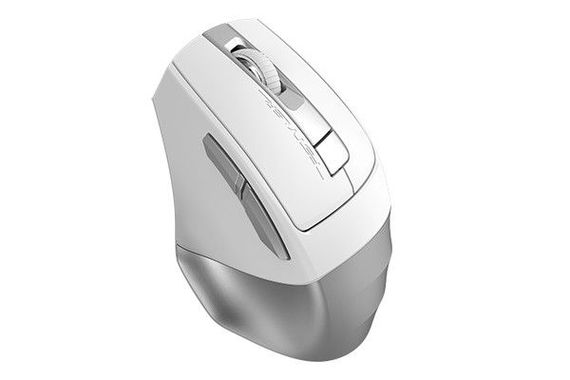 Миша бездротова A4Tech Fstyler FB35CS (Icy White),  USB, колір крижано-білий | Зображення 3