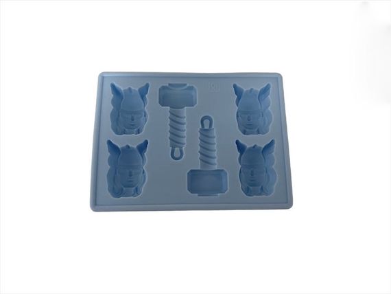 Силіконова форма 3D для випікання, льоду, шоколаду Тор Thor | Зображення 1