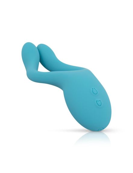 Кільце ерекційне на пеніс для пар Cala Azul з вібро, блакитне. Sex Aura | Зображення 5