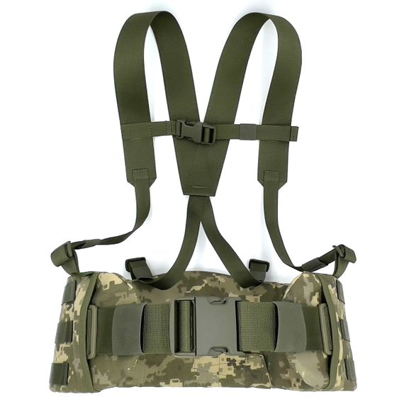 РПС Oxford 1000 D Пиксель ММ-14 (olive), Розвантажувальний пояс тактичний, Ремінно-плечева система | Зображення 5