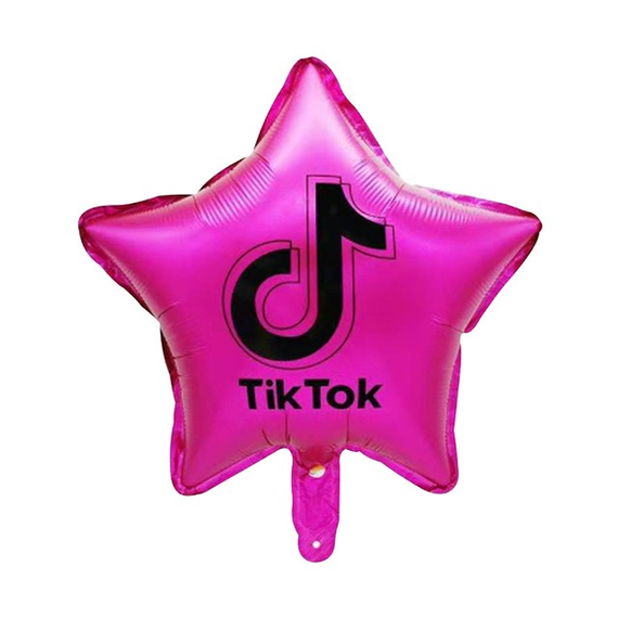 Фольгированный шар TikTok, Фиолетовый
