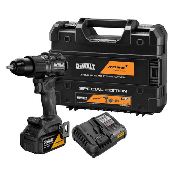 Дрель-шуруповёрт ударная McLaren F1 TEAM SPECIAL EDITION DeWALT DCD86MM1T