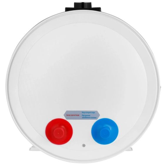 Водонагрівач Kroner Runder K100VH2-D 100 л, 2,0 кВт, "сухий" ТЕН, універсальний, циліндричний, білий (CV034363) | Зображення 3