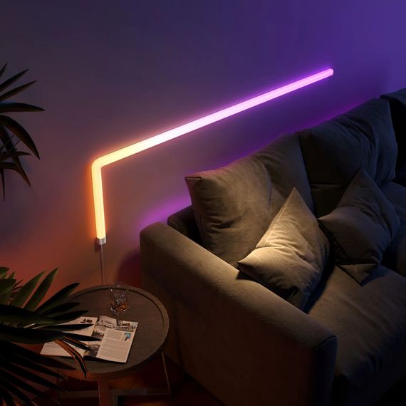 Набір настінних світильників Govee  H6062 Glide RGBIC Wall Light (6+1) RGB (B6062301) | Зображення 9