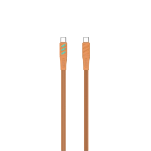 Кабель USB PD Type-C/Type-C Havit HV-CB6254 3,0A 60W 1м помаранчевий | Зображення 1