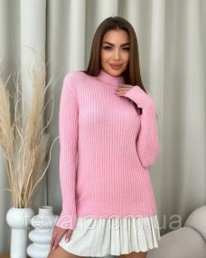 Свитер цвет розовый размеры S, M FI_009340