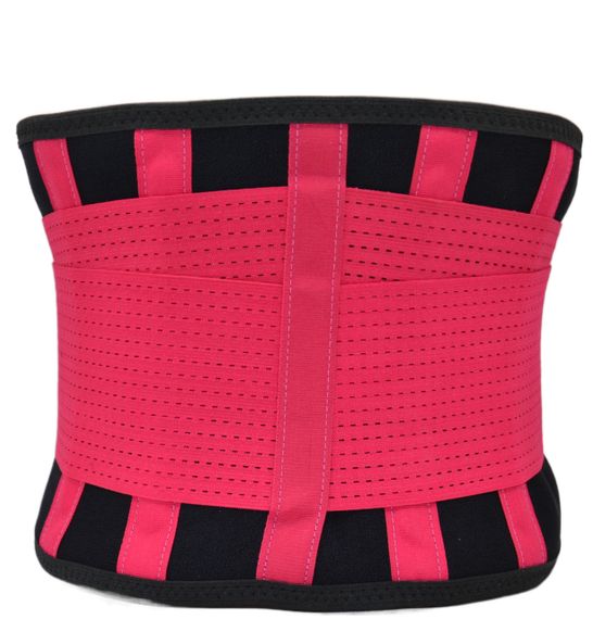 Пояс компресійний MadMax MFA-277 Slimming belt Black/rubine red M | Зображення 4