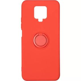 Чохол TPU Candy Ring для Xiaomi Redmi Note 9 Pro Max Red