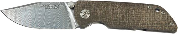Ніж Boker M4 Sherman Damascus