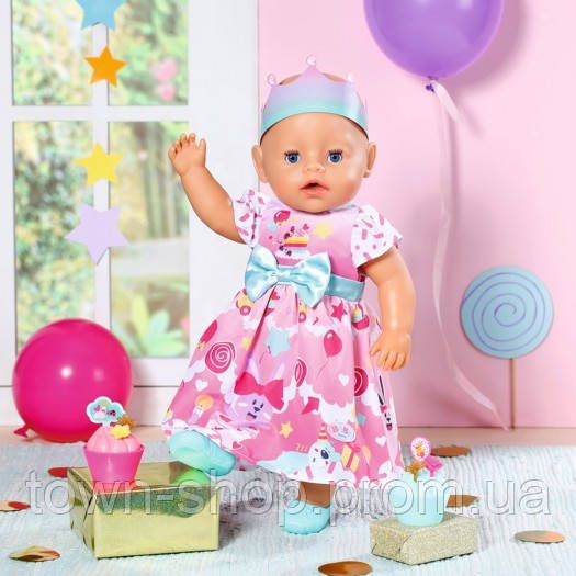 Набор одежды для куклы Baby born - День рождения делюкс | Зображення 7
