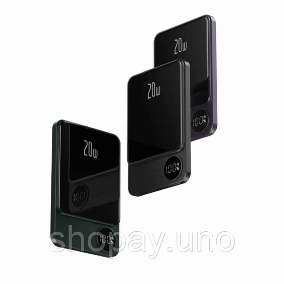 Портативное зарядное устройство Power Bank Q9 5000 mAh ∙ Беспроводной повербанк с технологией Power Bank Q9 5000 mAh | Зображення 5
