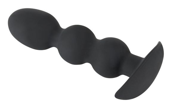 Анальна пробка - Black Velvets Heavy Beads, 145 г Sex Aura | Зображення 3