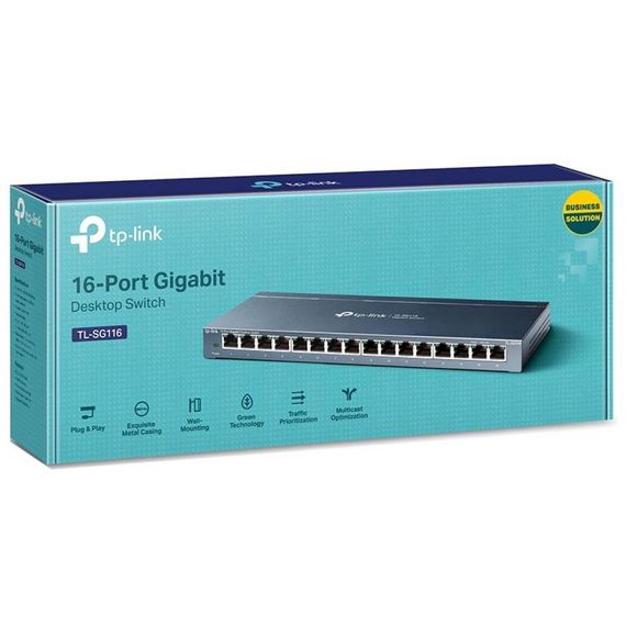 Комутатор мережевий TP-Link TL-SG116 | Зображення 3