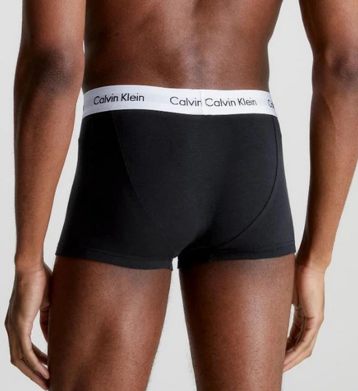 Набір чоловічих трусів боксерів Calvin Klein men boxer 3 шт в наборі M | Зображення 3