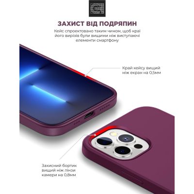 Чехол для мобильного телефона Armorstandart ICON2 Case Apple iPhone 12/12 Pro Plum (ARM60584) | Зображення 6